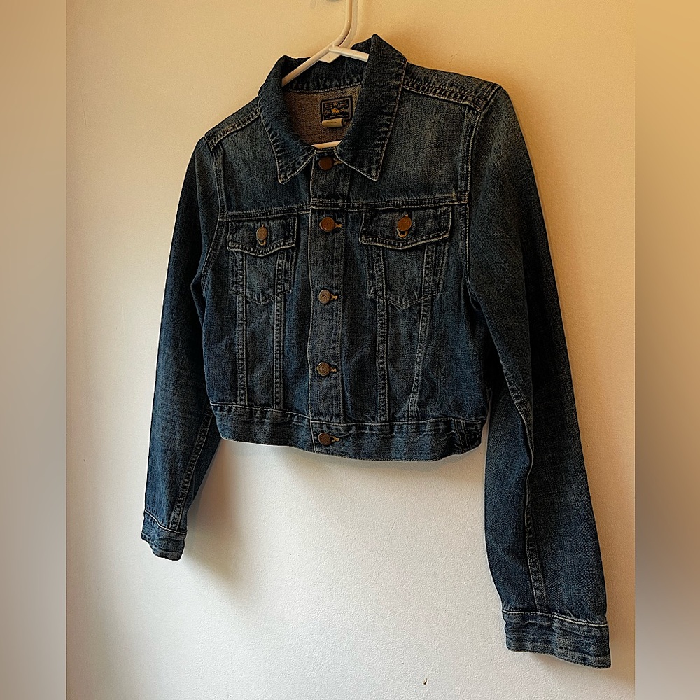 Vintage Ralph Lauren, super cropped denim jacket